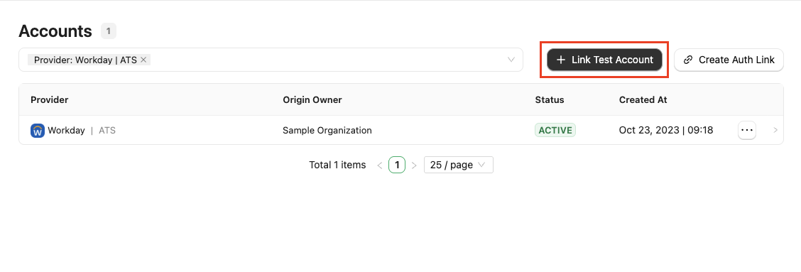 Link Workday account