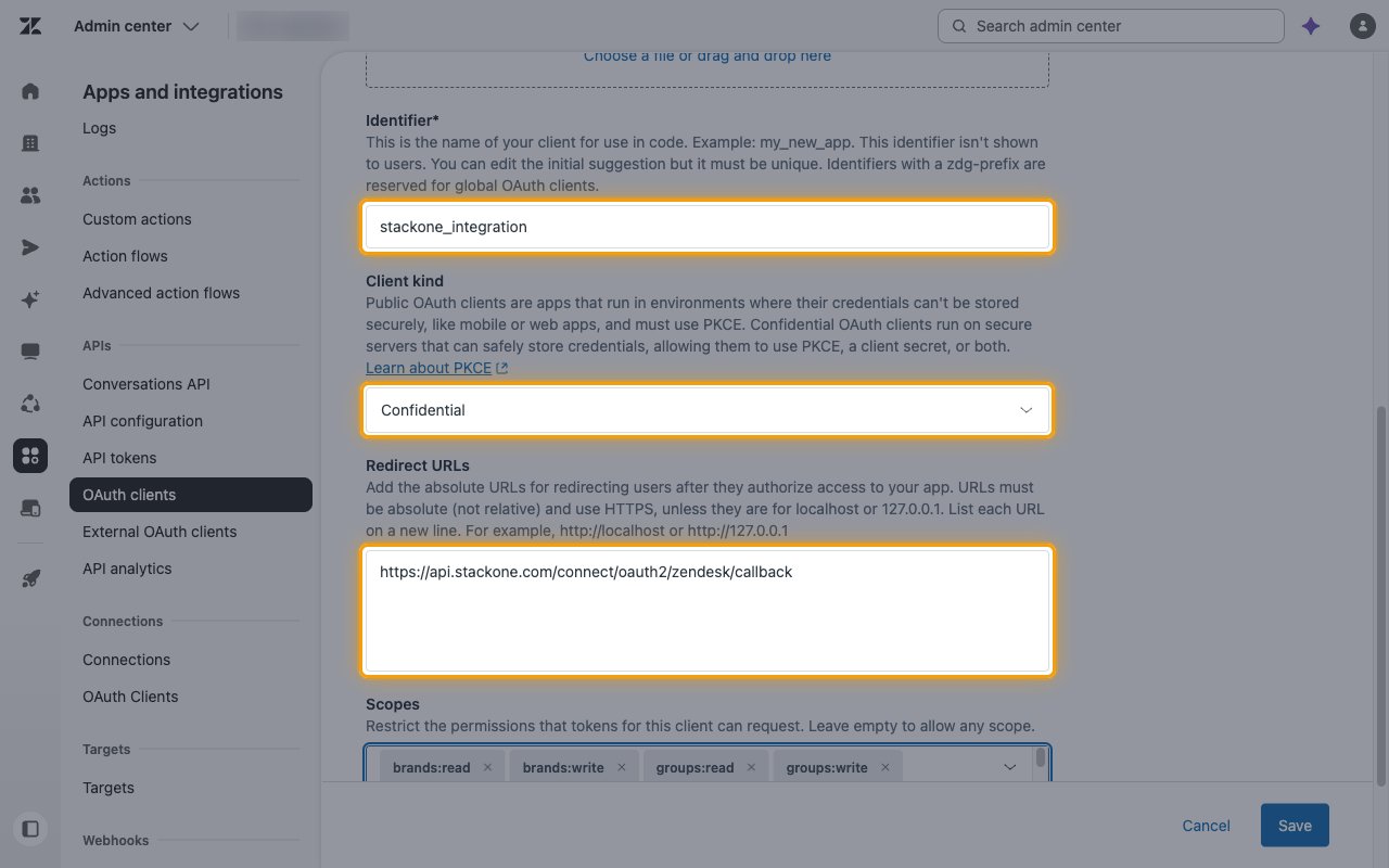 The Add OAuth client form with the Identifier, Client kind, and Redirect URLs fields highlighted