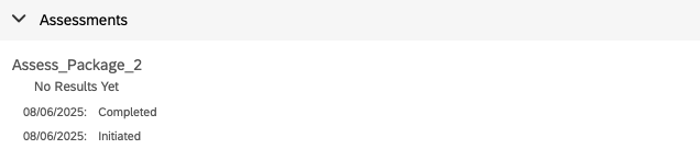 completed without score