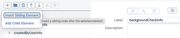 Select option to map fields