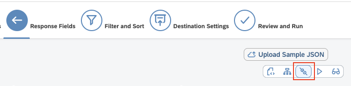 Change the mapping view
