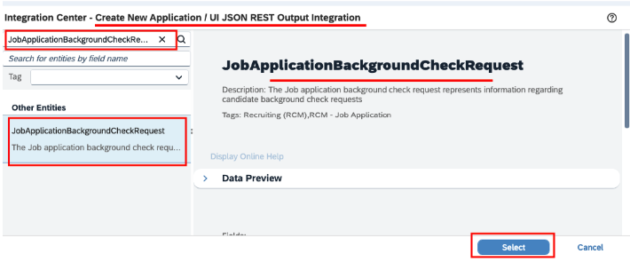 Search for JobApplicationBackgroundCheckRequest