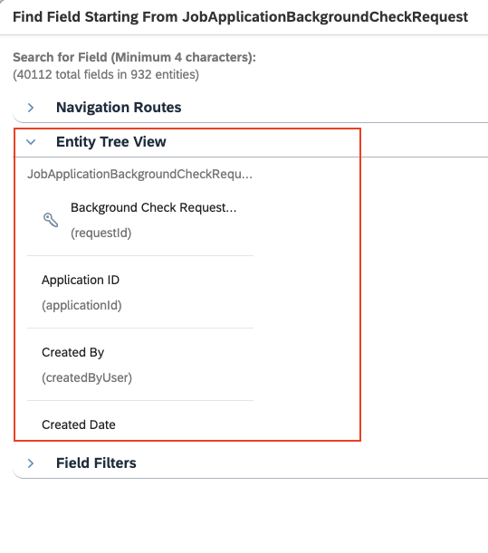 Open Modal to select association