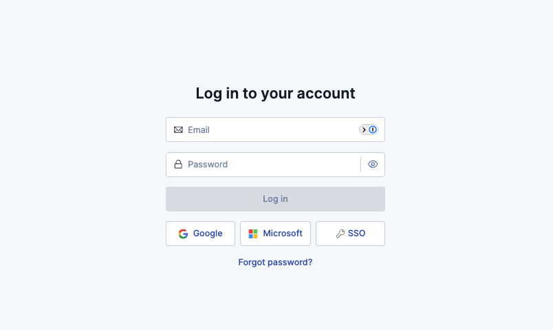 Elastic Cloud login