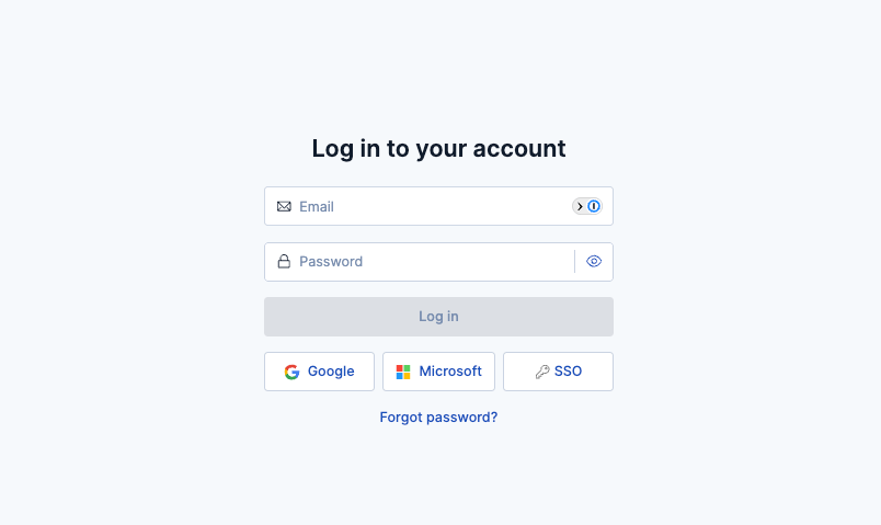 Elastic Cloud login