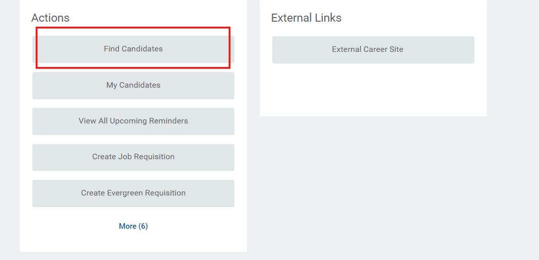 Click on Find Candidates
