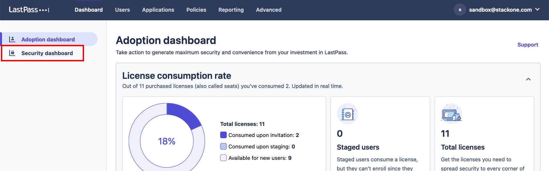 Security Dashboard