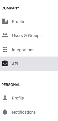 Navigate to API Keys2
