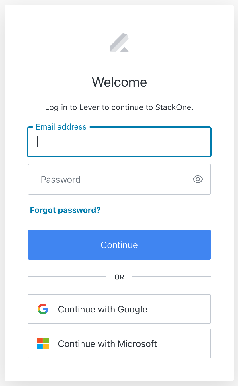 Login Page