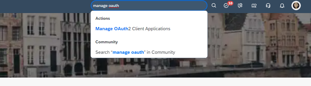 Manage OAuth2 Client Applications