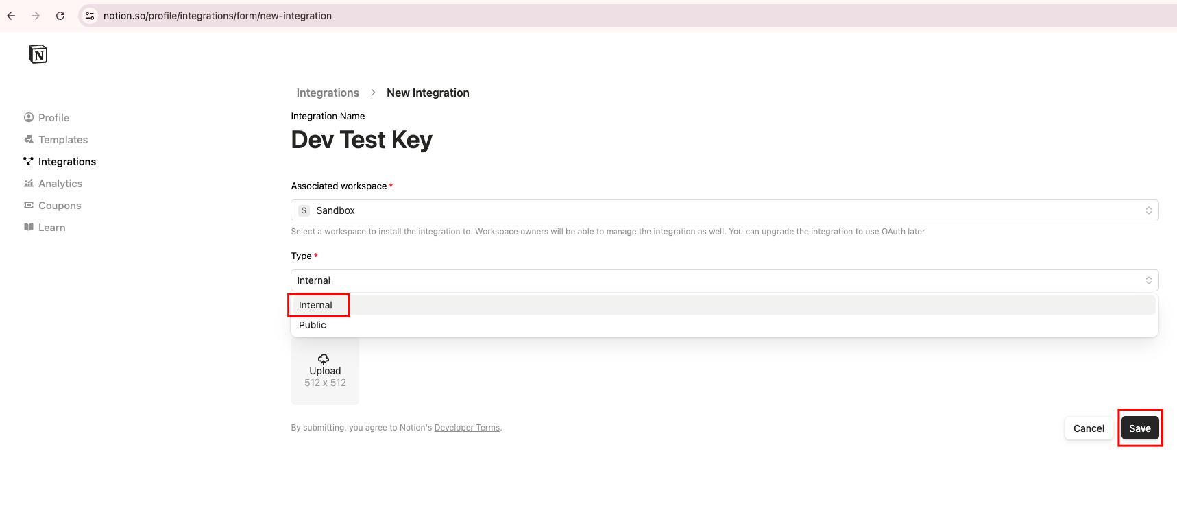 Enter API Key Details