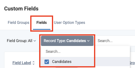Eploy Candidate Custom Fields Filter Pn