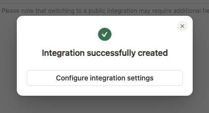 Navigate to Configure API Key Integration Settings