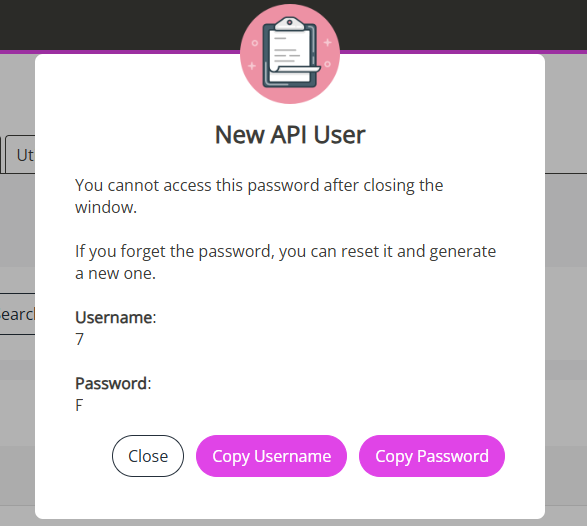 Generate Credentials