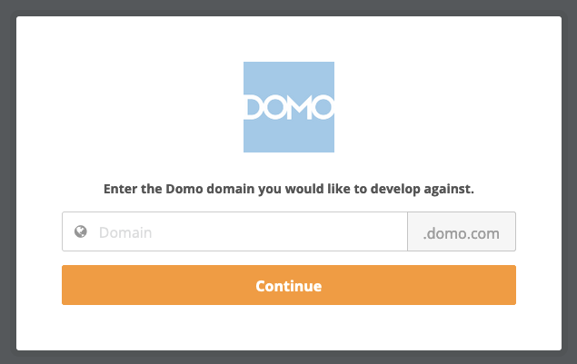 Domo Developer Portal