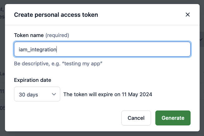 Generate Token