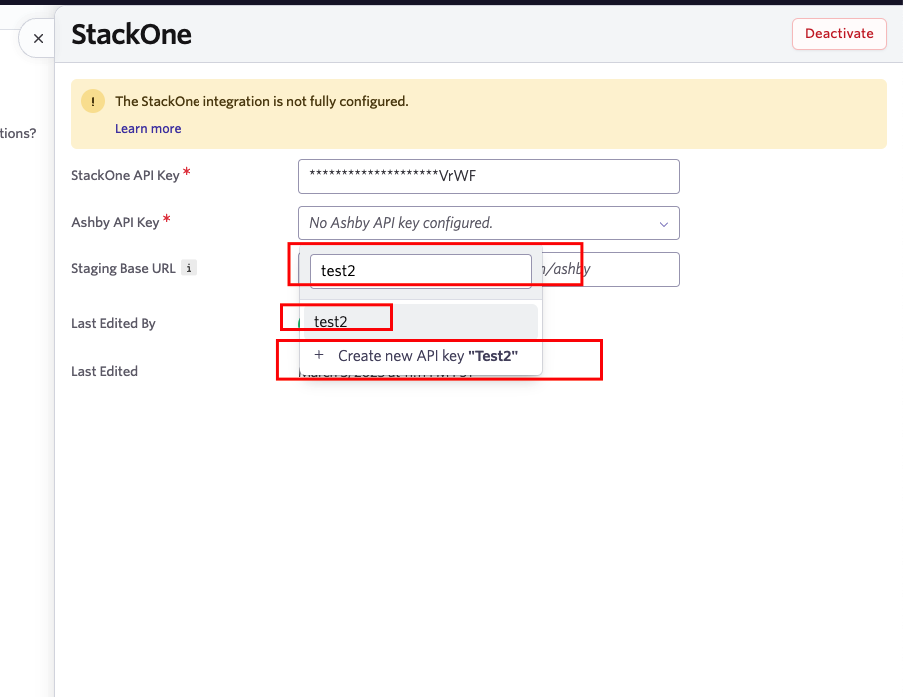 Edit/View Assessment/Background check Status ID