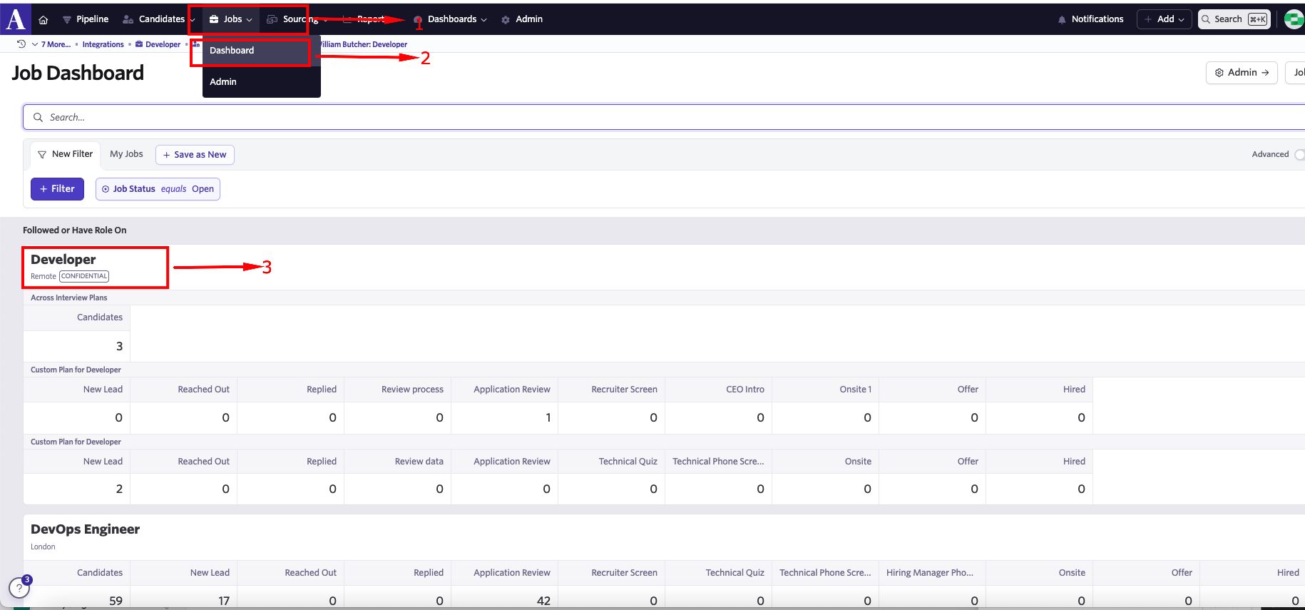 Edit/View Assessment/Background check Status ID