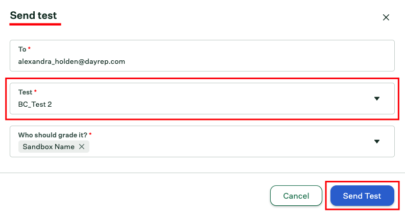 Move Candidate to the assessment or background check Stage