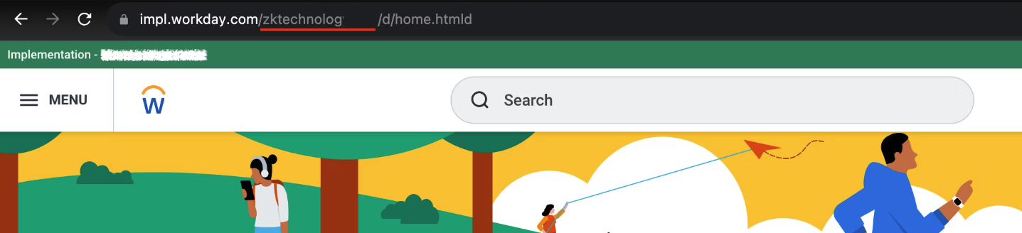 Workday Tenant