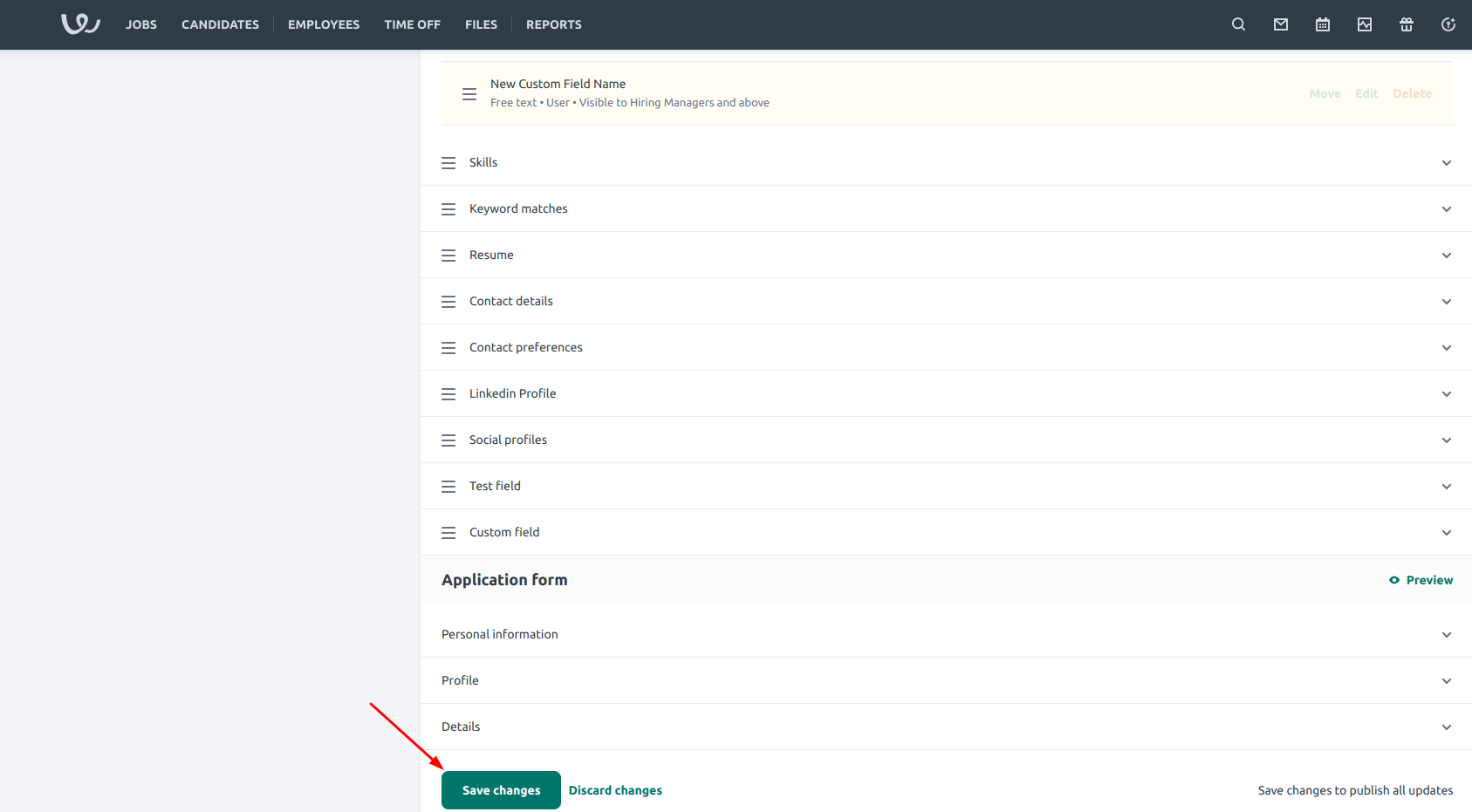 Search Create Custom Object