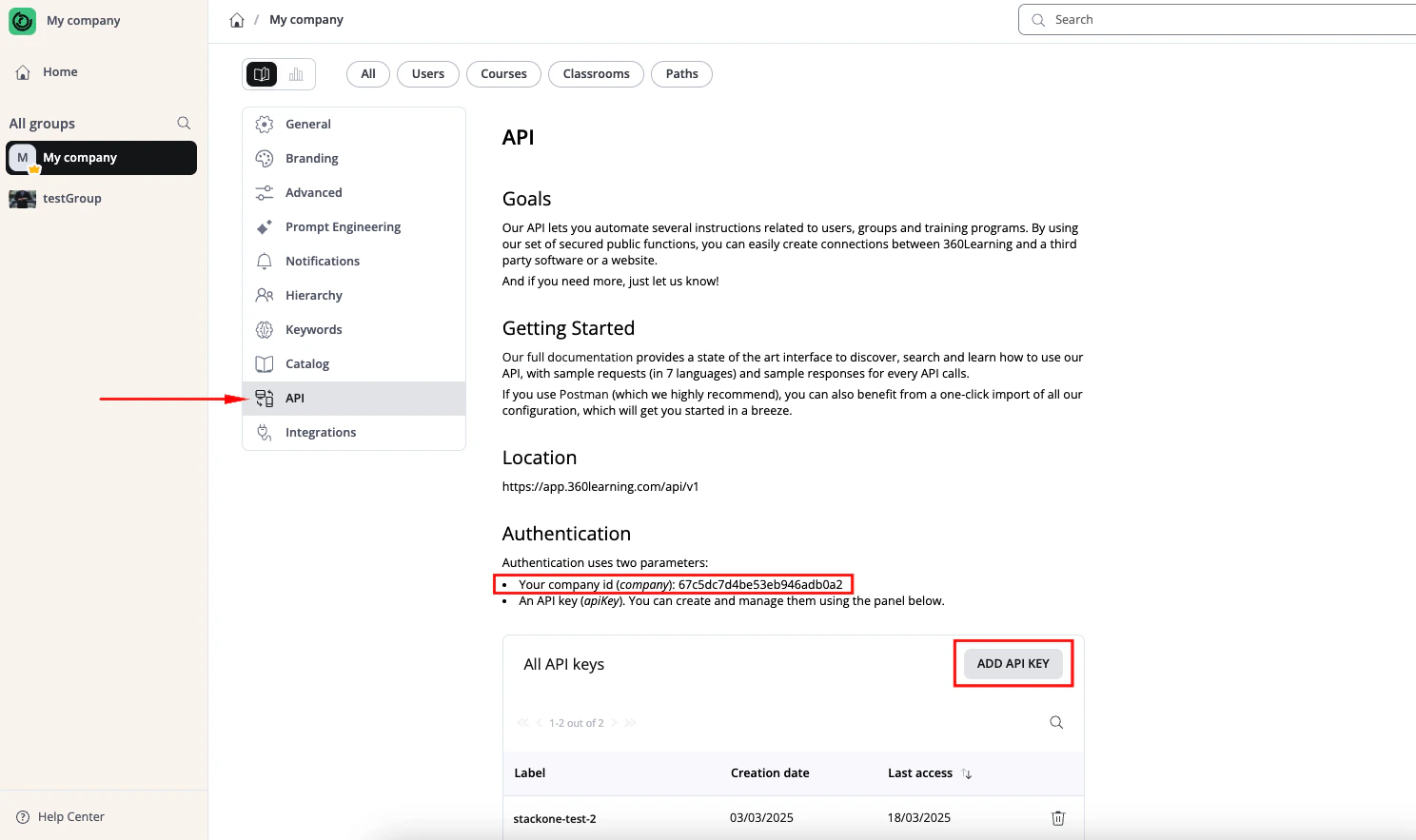 Dropdown Menu