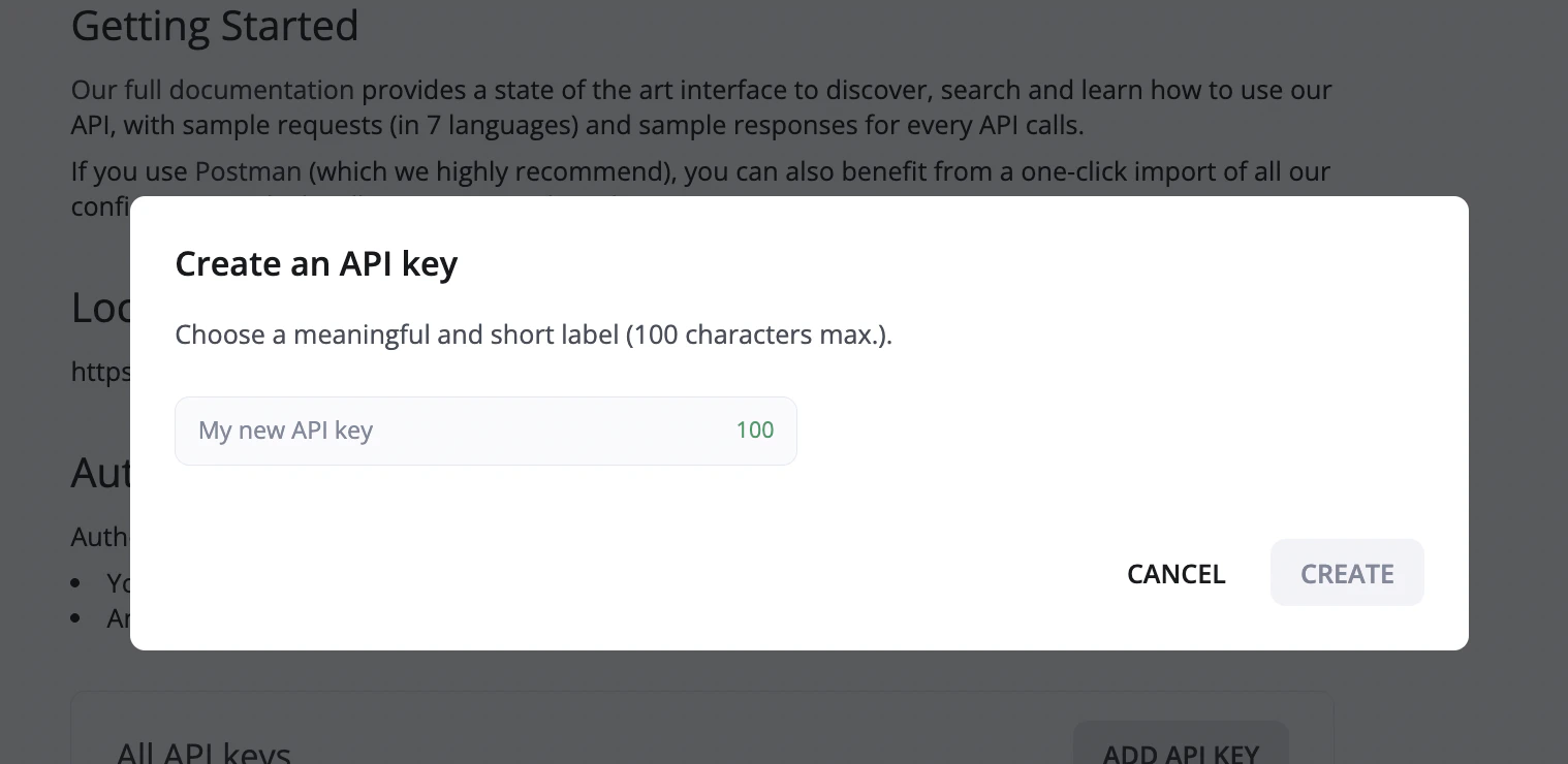 Dropdown Menu