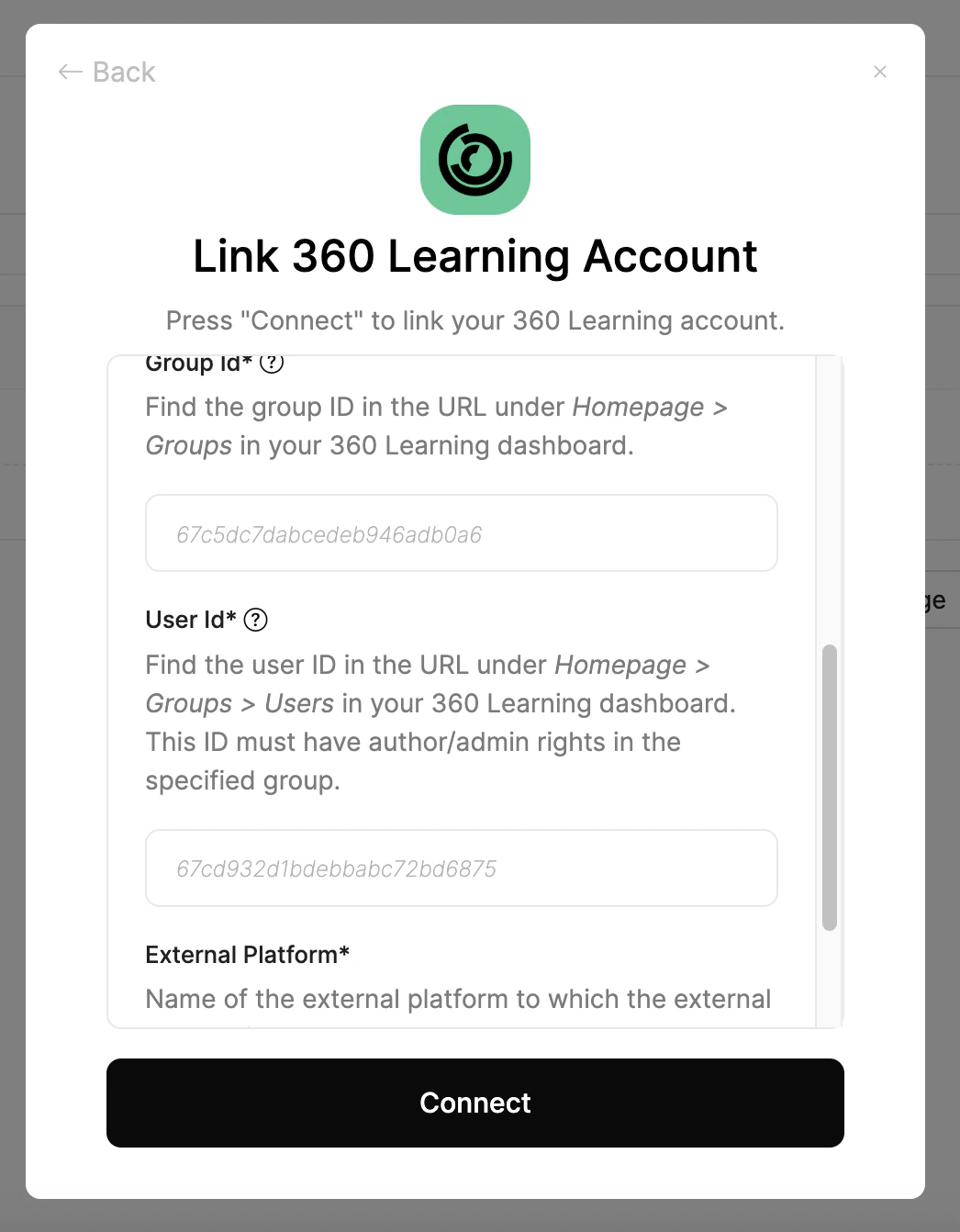Link Account