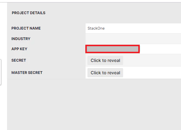 App Key