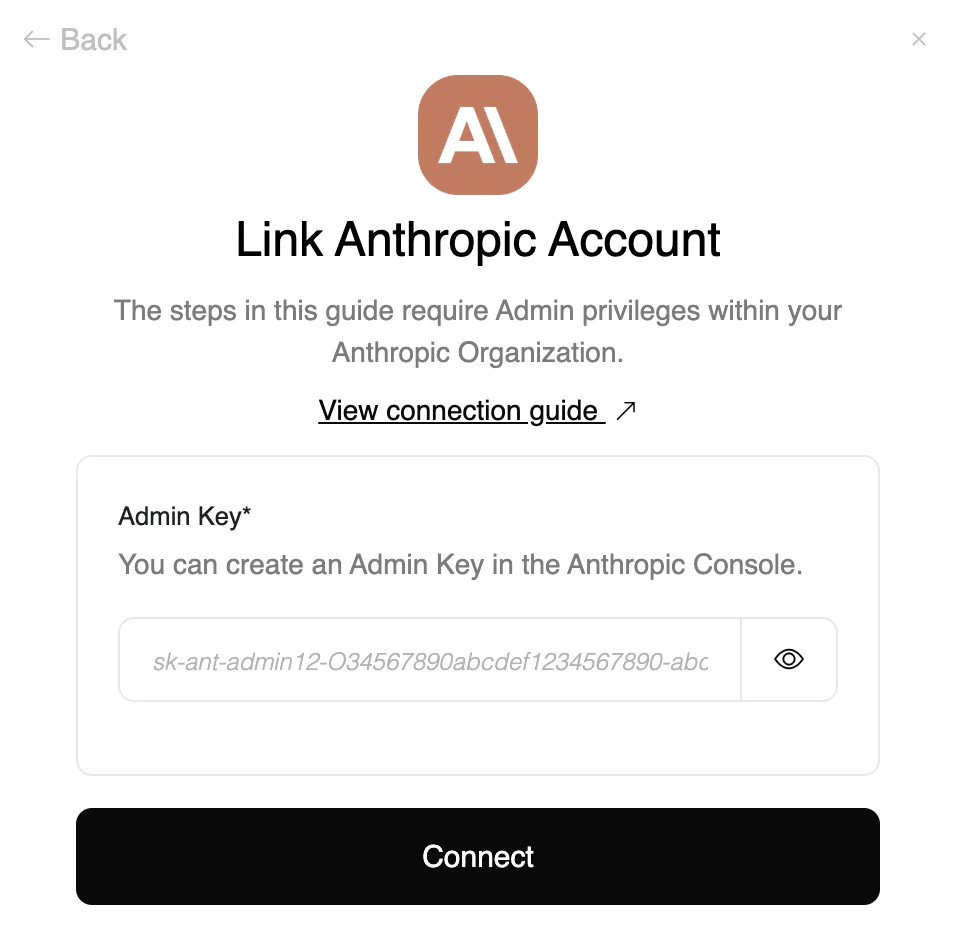 Enter Credentials