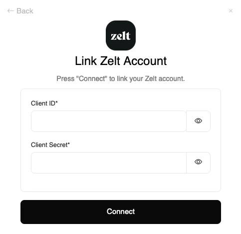 Connect Button