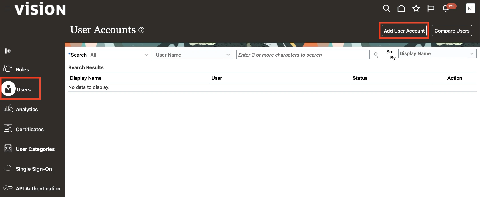 Add User Account