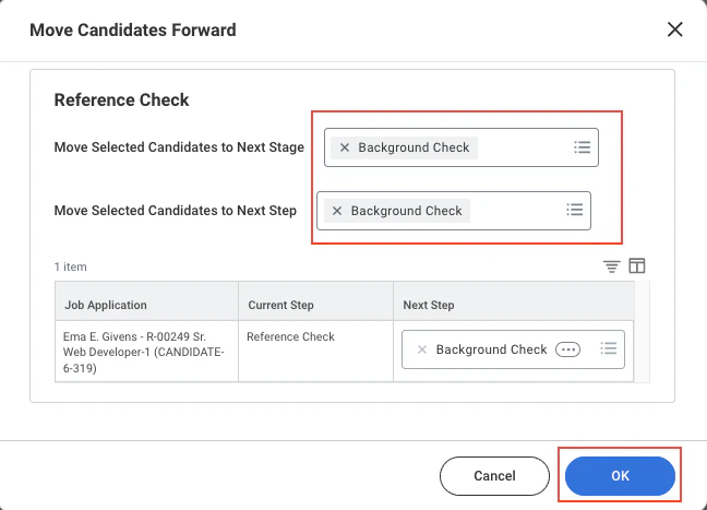 Candidate Job Apply