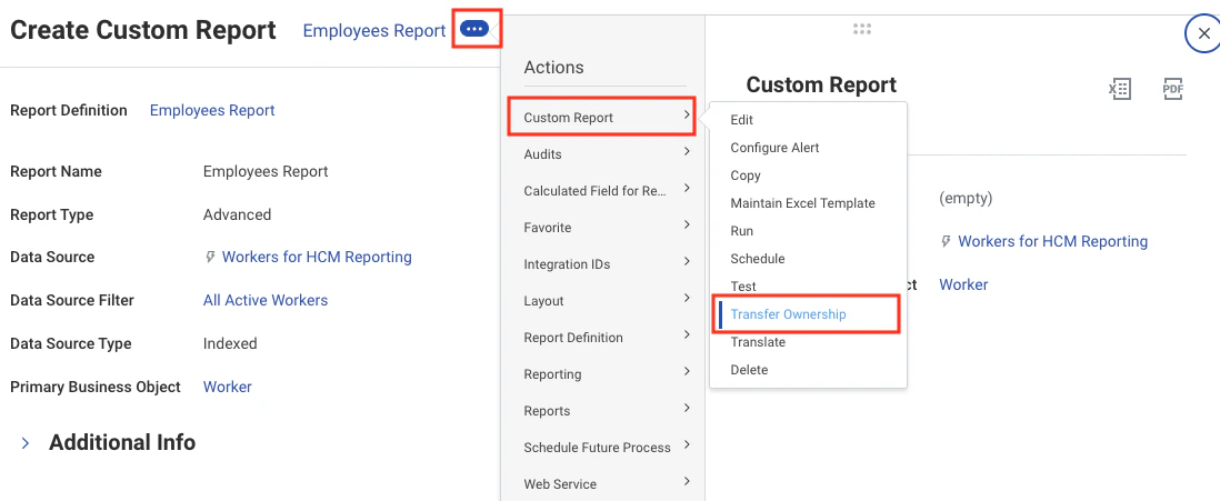 Change Report Owner