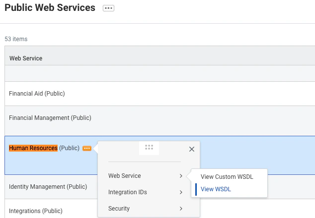 WSDL Service