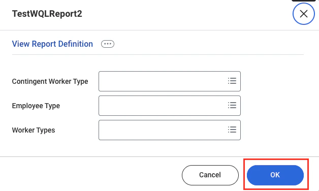 Click OK on Pop-up
