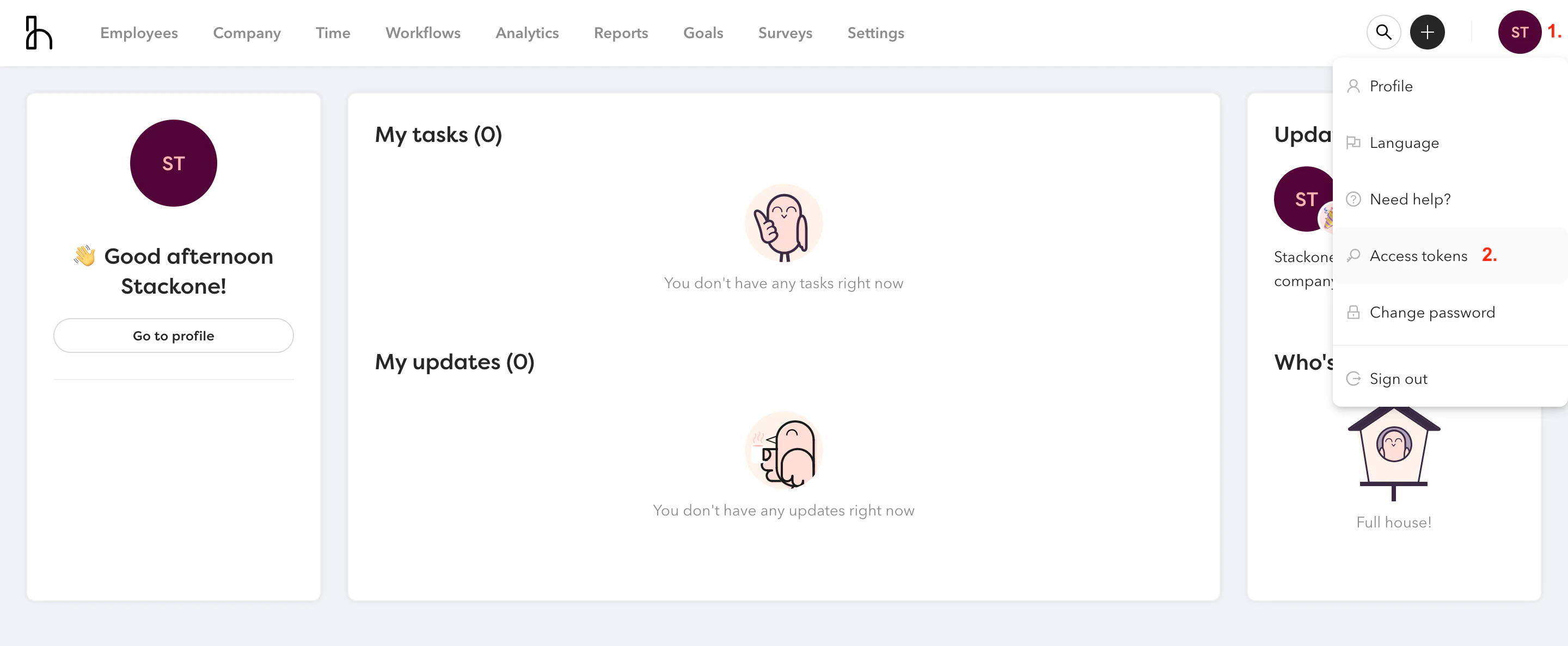 Hailey dashboard