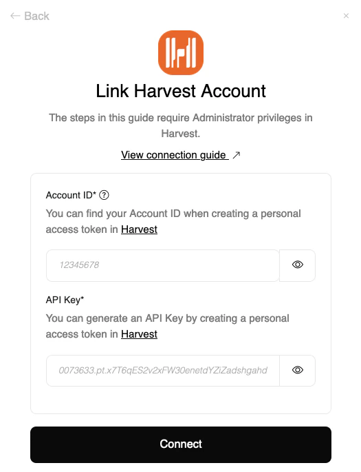 Link Account