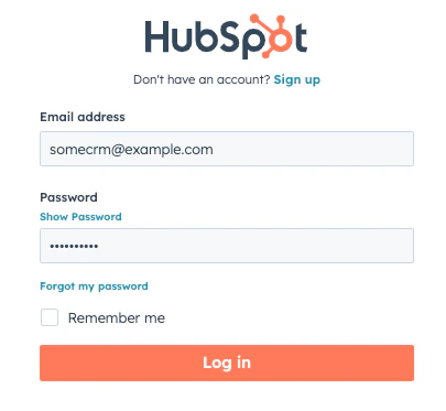 Connect Button