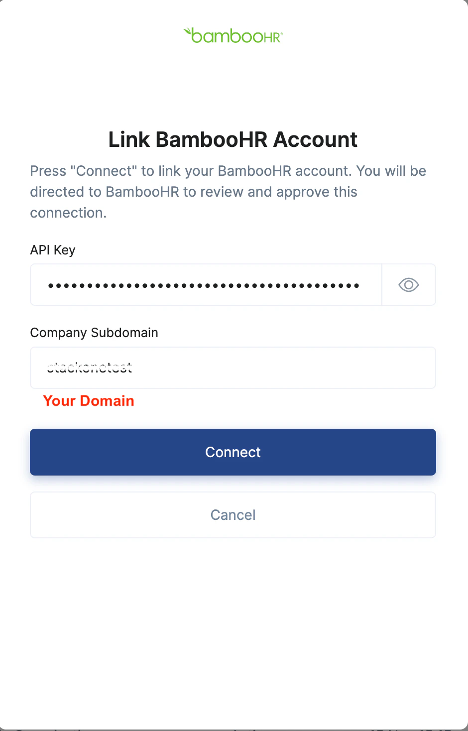 Link Account