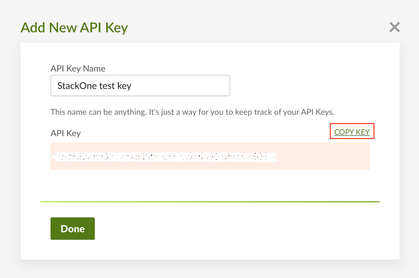 Copy the Key