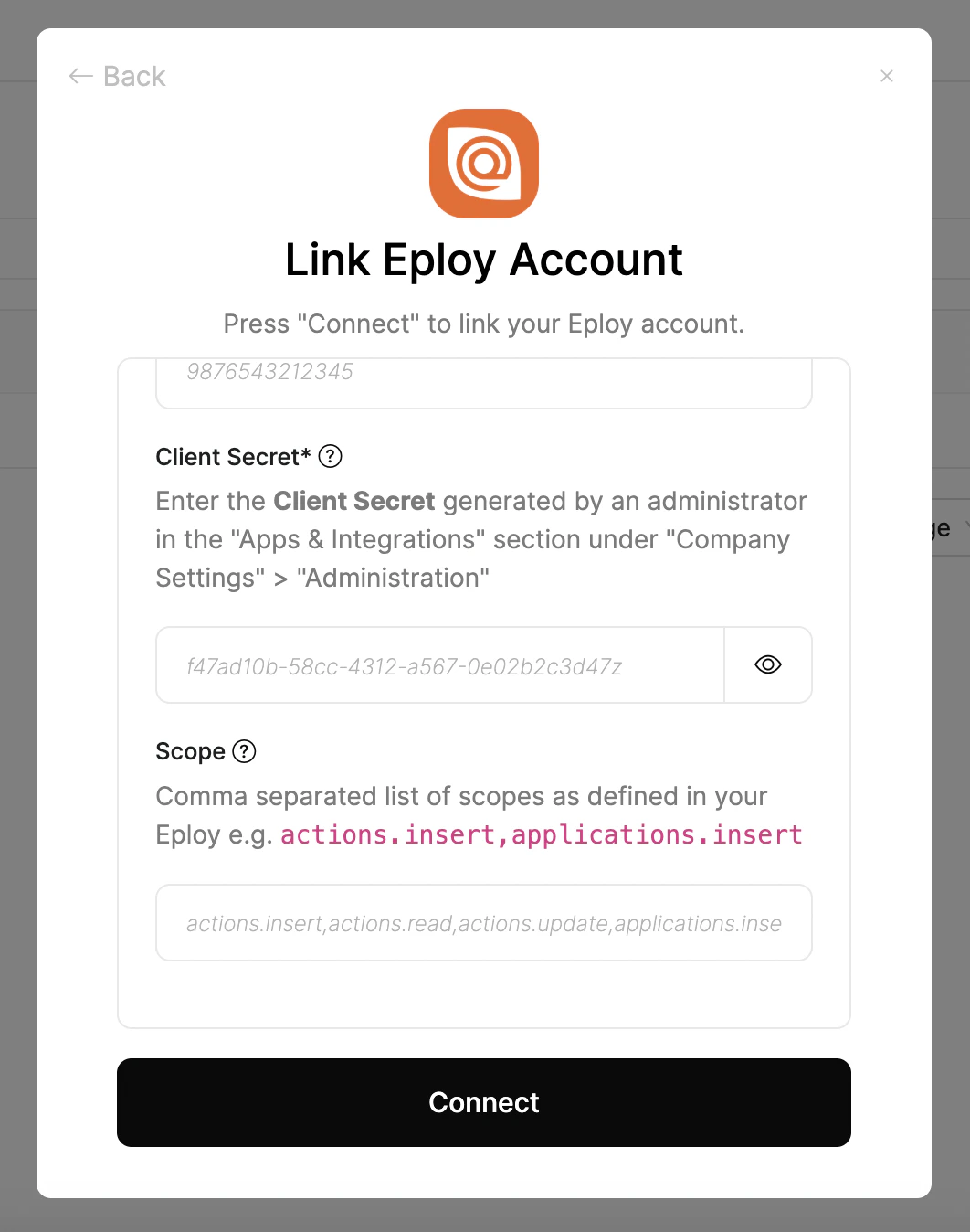 Link Account