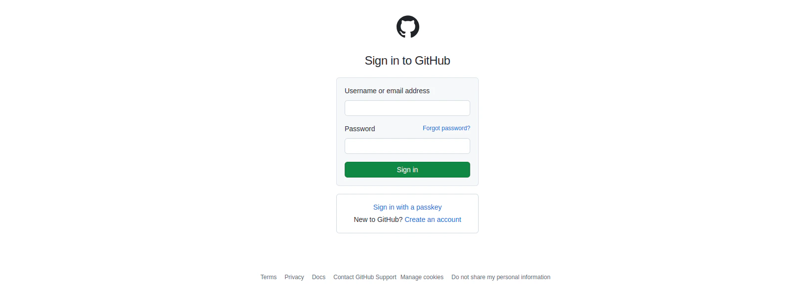 Log in