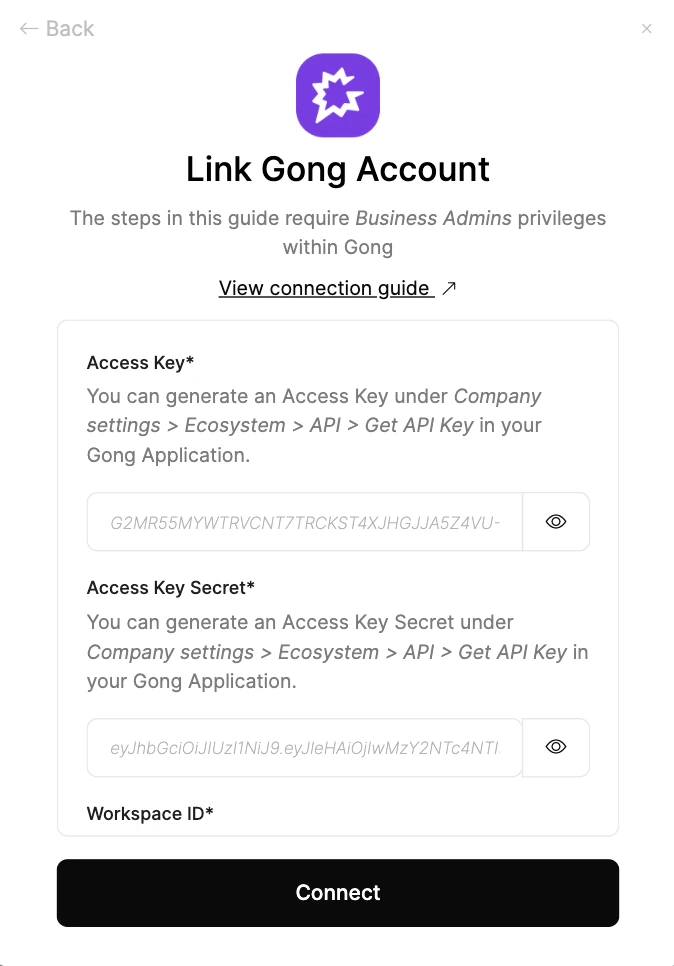 Link Account