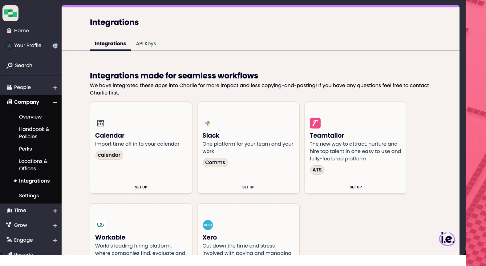 Charlie HR Dashboard