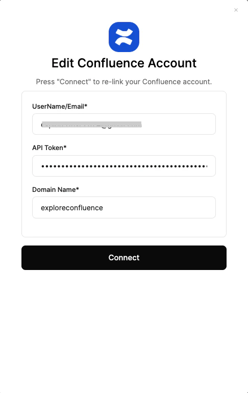 Enter Credentials