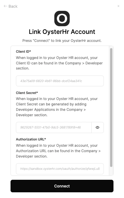 Link Account
