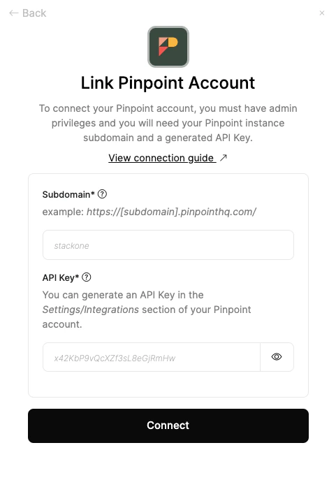 Link Account