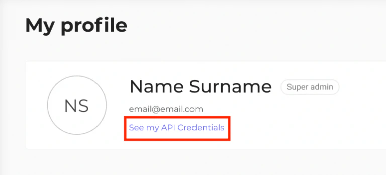Create a new Client ID