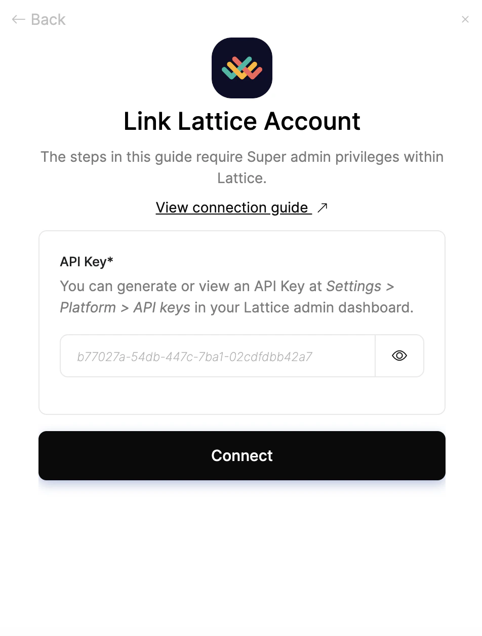 Link Account